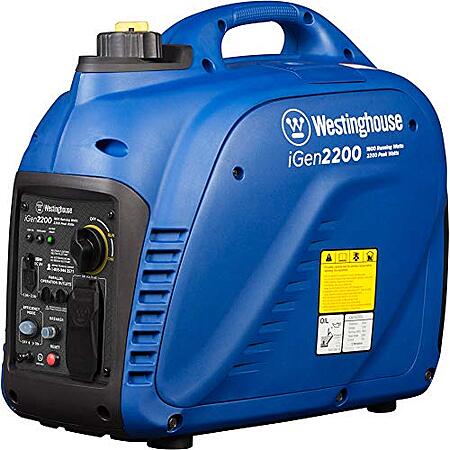 Westinghouse 2200 Watt Super Quiet & Lightweight Gas Powered Portable ...