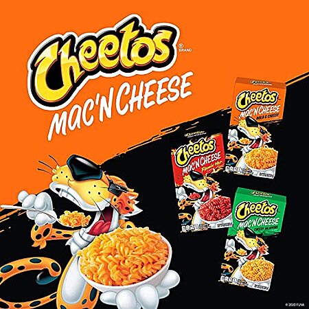 12-Pack 5.9-Oz Cheetos Box of Bones Halloween Mac & Cheese (Bold ...