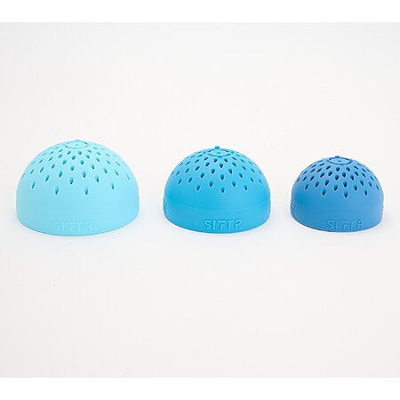 3-Pack SIFTR Multi-Purpose Mini Silicone Strainers (3 Colors) $13 ...