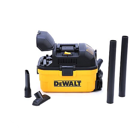 DEWALT 4-Gallon 5-HP Portable Corded Wet/Dry Shop Vacuum w/ Accessories $50 + Free Shipping