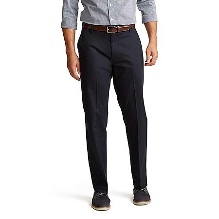 Dockers Men's Classic Fit Signature Khaki Lux Cotton Stretch Pants (Navy or Burma Grey) $17.94 + Free Shipping w/ Prime or on $35+