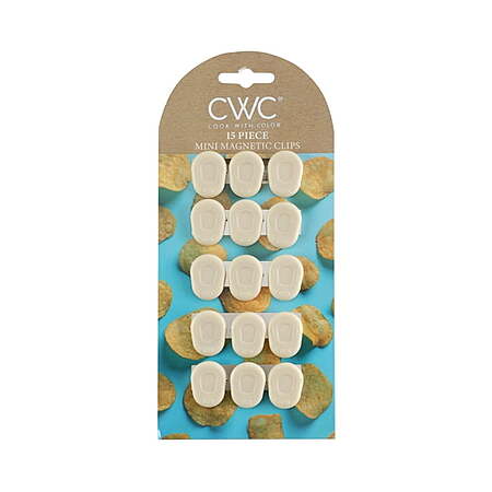 15-Piece Cook With Color Mini Bag Clips Set $1.24 + Free S&H w/ Walmart+ or on $35+