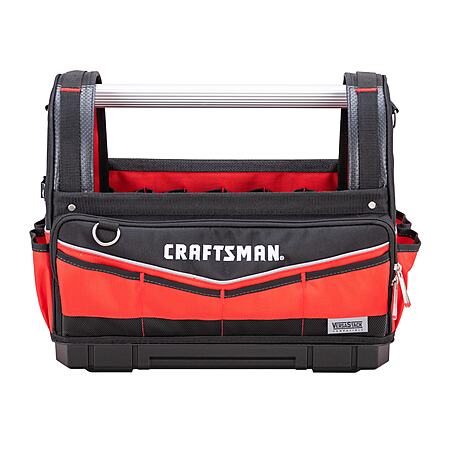 17" Craftsman VERSASTACK Heavy Duty Tool Tote w/ Hard Bottom & Adjustable Strap $28 + Free In-Store Pickup at Lowe's