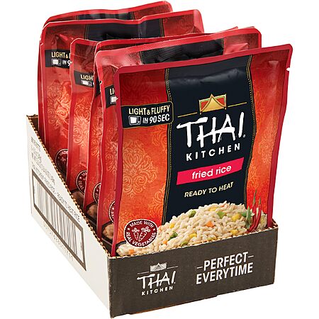 6-Pack 8.8-Oz Thai Kitchen Fried Rice $10.89 w/ S&S + Free Shipping w/ Prime or on $35+