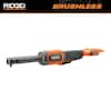 RIDGID 18V Brushless Cordless 1/4" Extended Reach Ratchet (Tool Only) $59 + Free Shipping