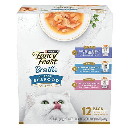 Purina Fancy Feast Cat Food 12-Pack for $8.69!