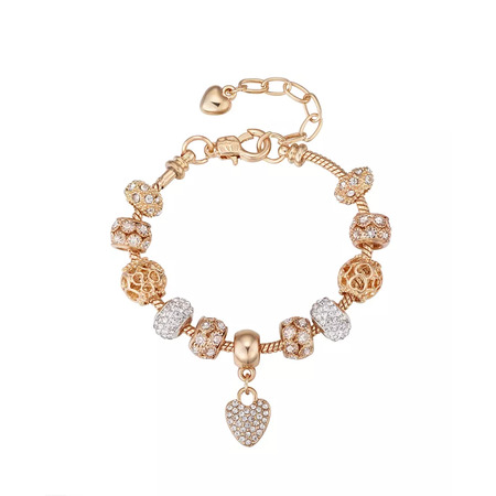 90% Off Gold Plated Charm Bracelet at Macy's!
