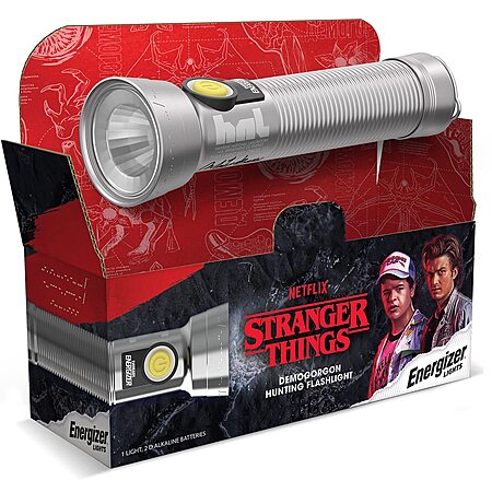 Energizer Stranger Things Flashlight for $9.60!