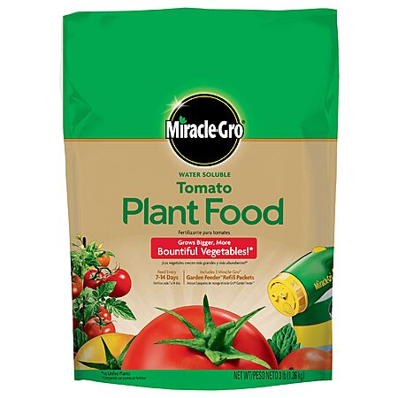 50% Off Miracle-Gro Tomato Plant Food!
