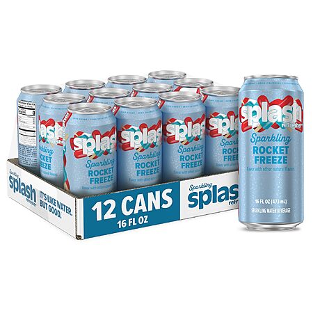 65% Off Splash Refresher Sparkling Water!