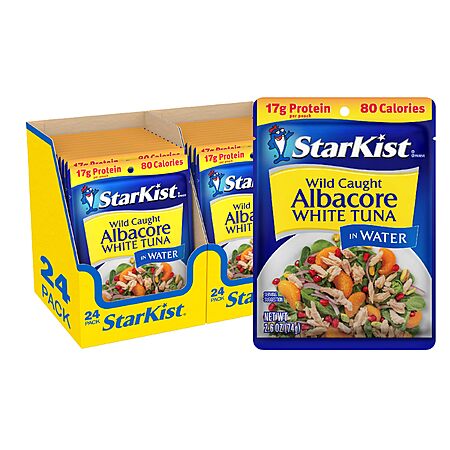 24-Pack StarKist Tuna for $28.10