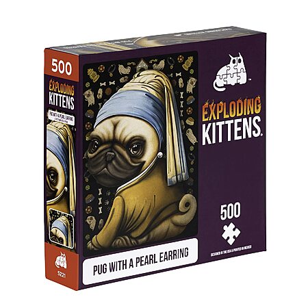 500-Piece Pug Puzzle for Just $2.62!