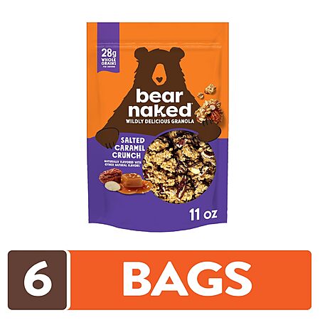 Bear Naked Granola 6-Pack for $11.69!