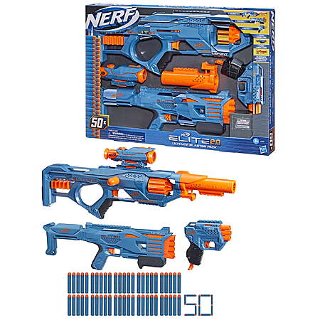 Nerf Elite 2.0 Blasters for $20!