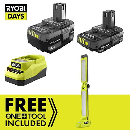 Ryobi 18V LED Light Kit Now $79