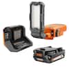 Ridgid 18V LED Task Light Kit for $69.88!