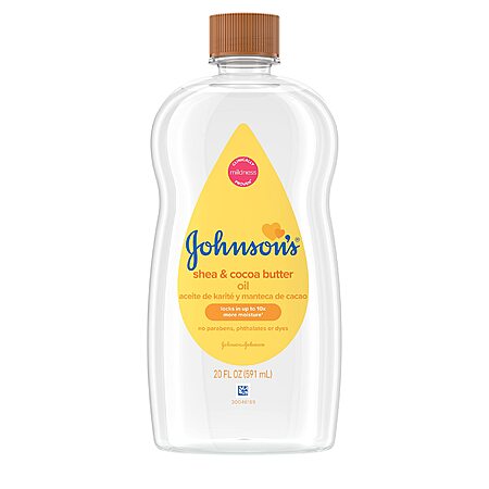20-Ounce Johnson's Baby Oil w/ Shea & Cocoa Butter $3.82 w/ S&S + Free Shipping w/ Prime or $35+