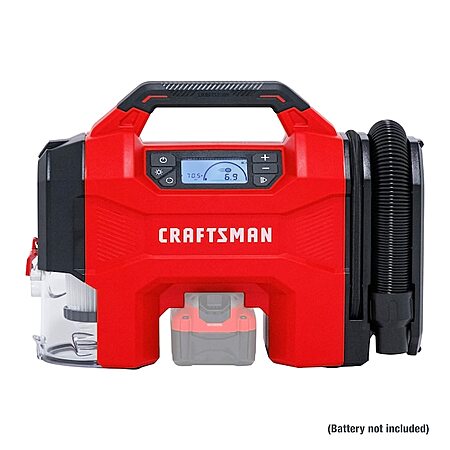 Craftsman 20V Cordless Battery/Car/Electric Powered Air Inflator (Tool Only) $44 + Free Store Pickup