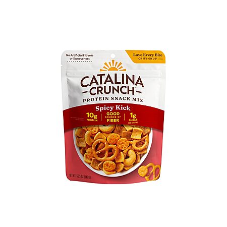 5.25-Oz Catalina Crunch Protein Snack Mix with Cheese Crisps (Spicy Kick) $4.48 w/ S&S + Free Shipping w/ Prime or on $35+ (1 replies)