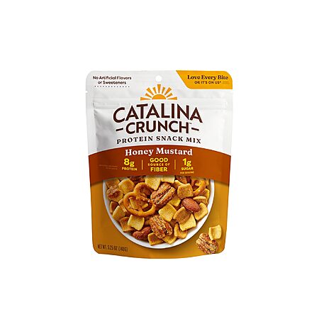 5.25-Oz Catalina Crunch Protein Snack Mix (Honey Mustard) $4.48 w/ S&S + Free Shipping w/ Prime or on $35+
