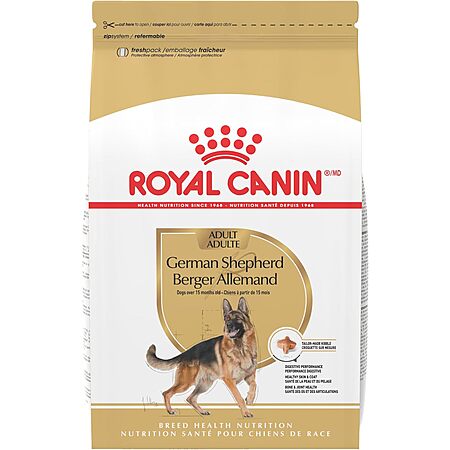 2 Bags x 30-Pound Royal Canin Adult Dry Dog Food (German Shepherd, French Bulldog) $59.99 ($29.99 each) + Free Shipping (YMMV)