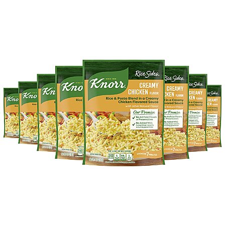 Select Accts: 8-Pk 5.7-Oz Knorr Creamy Chicken Rice Side Dish