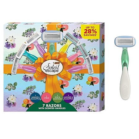 7-Pack BIC Soleil 4 Escape Women's Disposable Razors $5.69 w/ S&S ...
