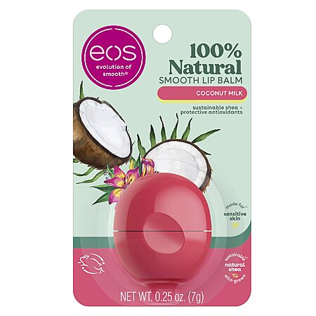 Select Accounts: 0.25-Oz eos Natural Shea Lip Balm (Coconut Milk)