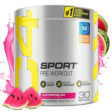 30-Servings Cellucor C4 Sport Pre Workout Powder (Watermelon)