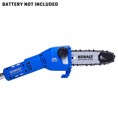 Kobalt 24-Volt 8" Brushless Pole Saw (Tool Only)