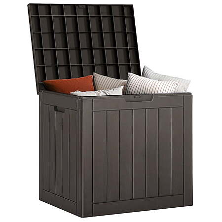 Gianna 31-Gallon Resin Deck Box (Brown or Black) $16.99 + Free Shipping w/ Walmart+ or on $35+