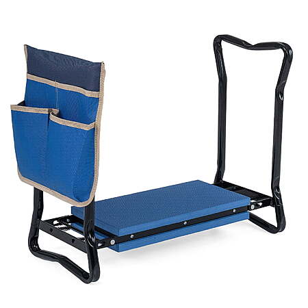 Costway Folding Garden Kneeler & Cushion Seat (Navy, Red, or Green) $31 + Free Shipping w/ Walmart+ or on $35+