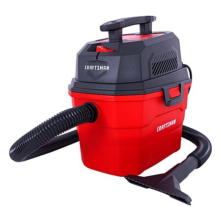 Craftsman 3-Gal 3 HP Corded Wet/Dry Shop Vacuum w/ Accessories
