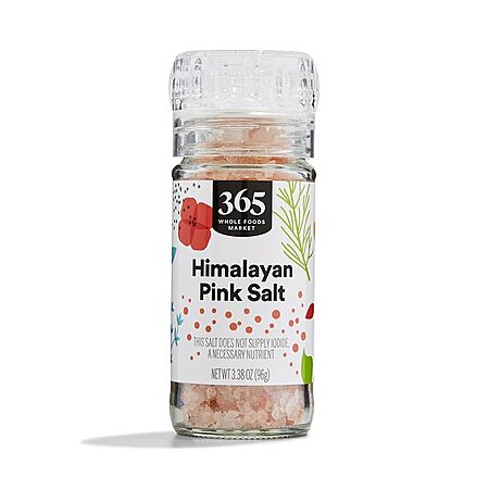 3.38-Ounce 365 by Whole Foods Market Himalayan Pink Salt Grinder $3.50 w/ S&S + Free Shipping w/ Prime or on $35+