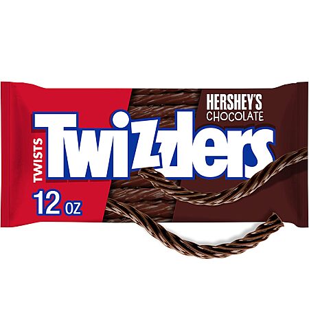 12-Oz TWIZZLERS Twists (Hershey's Chocolate) $3.30 w/ S&S