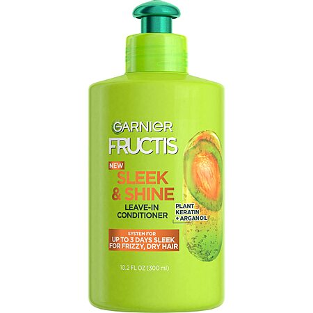 10.2-Oz Garnier Fructis Sleek & Shine Leave-In Conditioner $2.75 w/ S&S