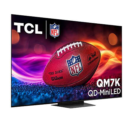 55" TCL QM7K Series QD-Mini LED 4K UHD Smart Google TV w/ 144Hz & Local Dimming $598 + Free Shipping