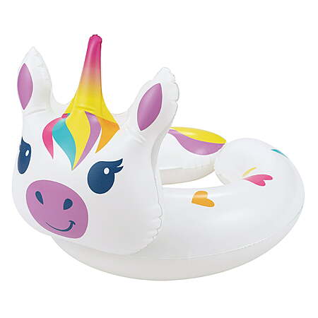 Bluescape Split Inflatable Swim Ring Pool Floats for Kids (Unicorn)  $2.47 + Free Shipping w/ Walmart+ or on $35+