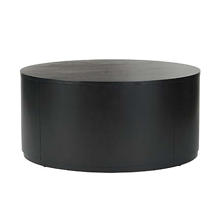 36" Better Homes & Gardens Miller Drum Coffee Table (Black) $71 + Free Shipping