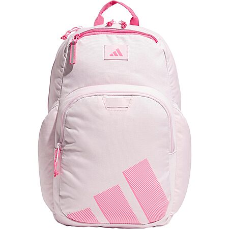 adidas Midway 28L Laptop Backpack (Clear Pink/Pink Fusion) $25