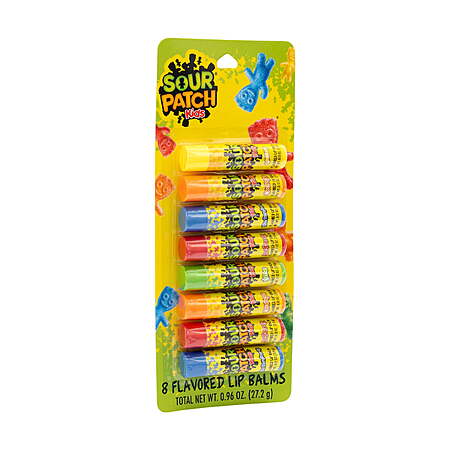 8-Ct Sour Patch Kids Lip Balm Set $2.50