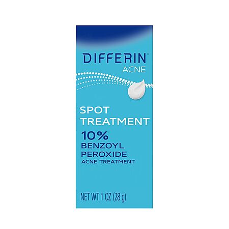 Select Accounts: 1-Oz Differin Acne Spot Treatment w/ 10% Benzoyl Peroxide $1.60 w/ S&S