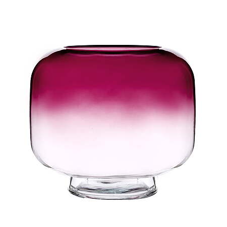 8" Mainstays Ombre Glass Hurricane Pillar Candle Holder (3 Colors) $2.95