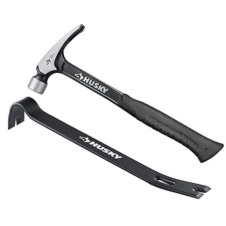 Select Home Depot Stores: Husky 20-oz. Steel Rip Hammer + 15" Wrecking Bar $13.50 + Free S/H