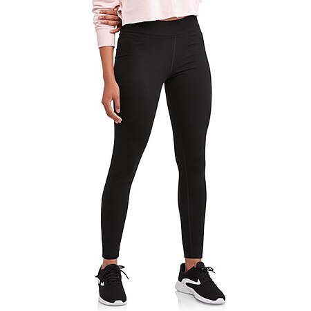 Athletic Works Women's DriMore Mid-Rise Ankle Leggings (Black or Indigo) $5