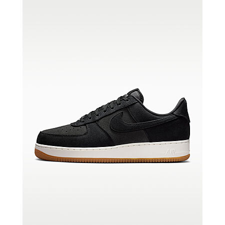Men's Nike Air Force 1 '07 LV8 SE Canvas Casual Shoes (Black/White) $70 + Free S&H