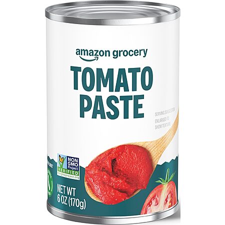 Select Accounts: 6-Oz Amazon Grocery Tomato Paste $0.60 w/ S&S