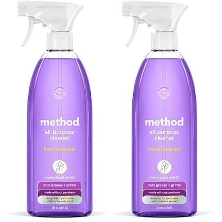 2-Pk 28-Oz Method All-Purpose Cleaner Spray (French Lavender) $5.05 w/ S&S