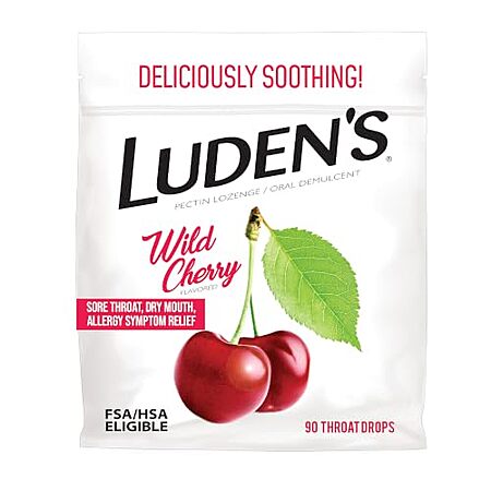 Select Accounts: 90-Ct Luden's Throat Lozenge (Wild Cherry) $2.45 w/ S&S