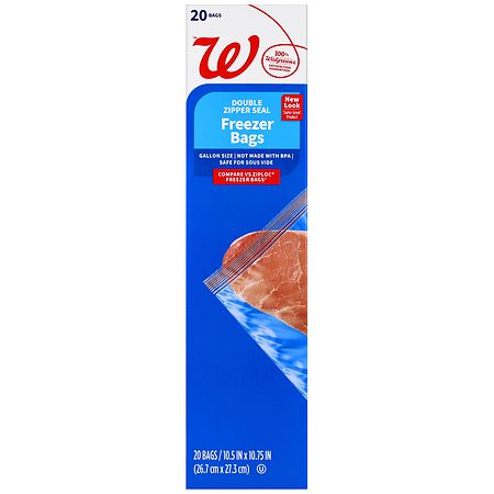 Select Walgreens Food Storage Bags (Various Sizes) $0.88 + Free Store Pickup on $10+ (Starts 8/16)
